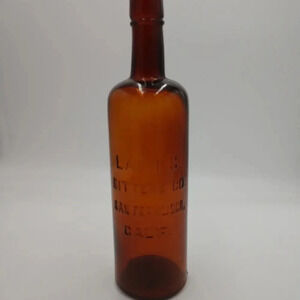 Lash' Bitters Amber Bottle San Francisco​